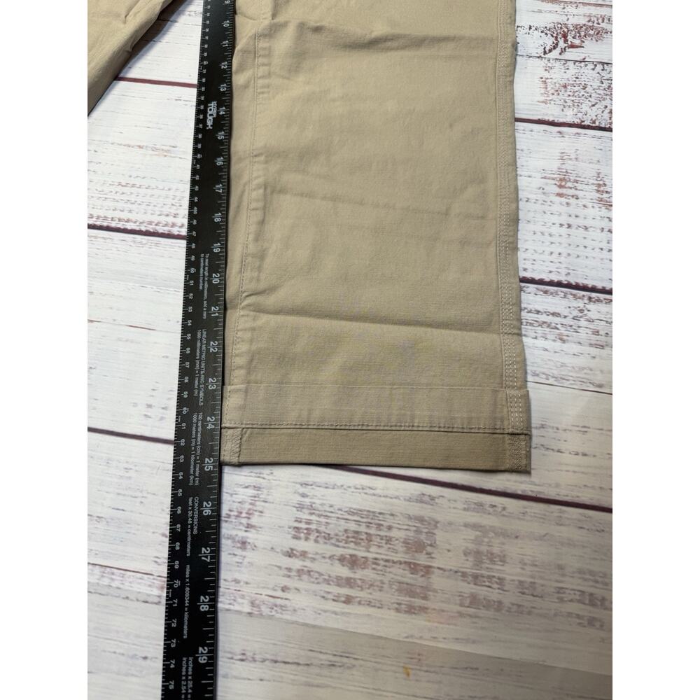 Lane Bryant Straight Leg Pants Women's Size 14 Khaki Casual Classic NWT - Picture 4 of 8